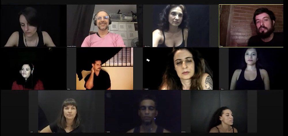Workshop et création téléperformative : «Immediações»
