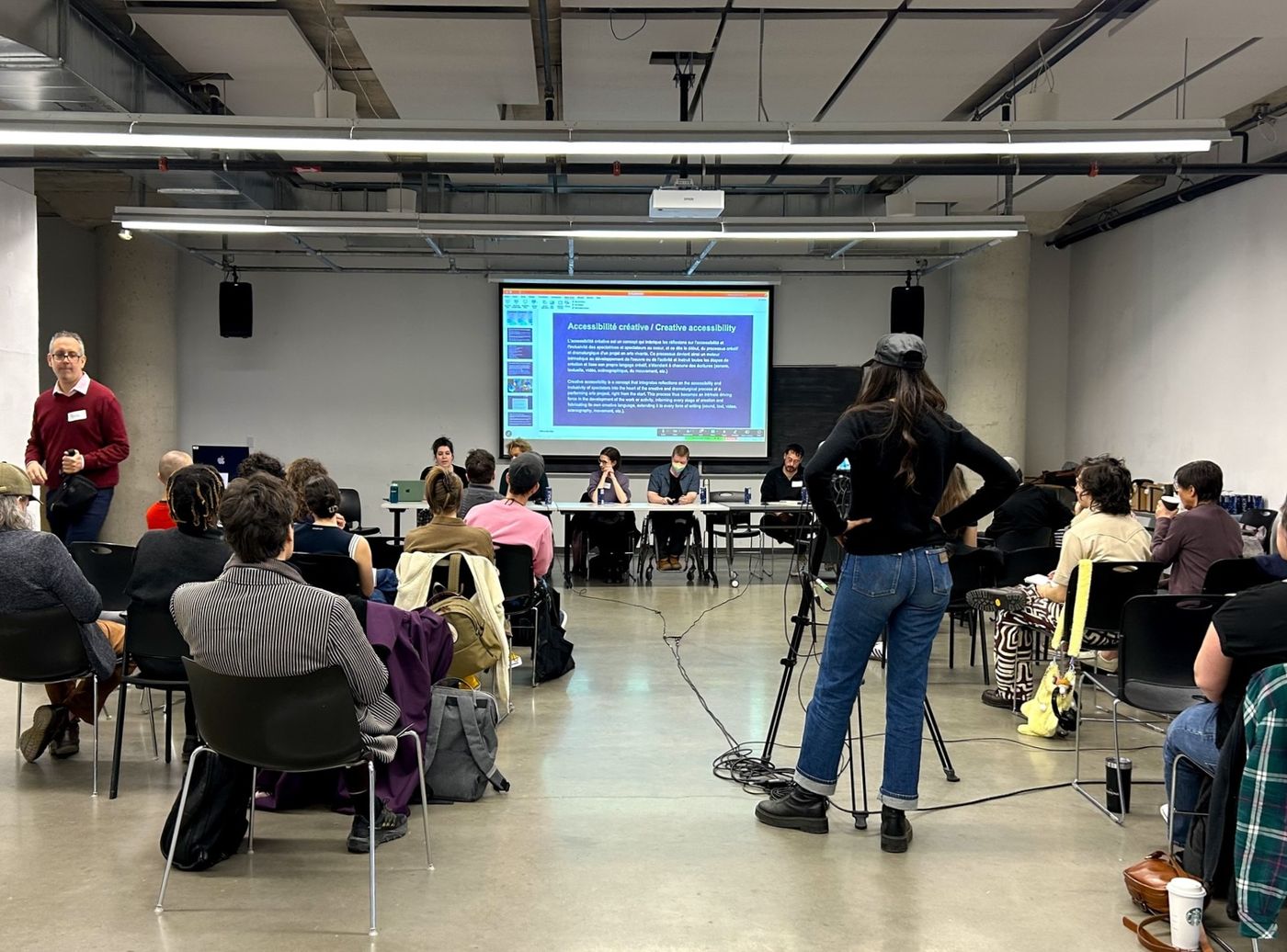 Table ronde: «L’accessibilité créative: le développement de partenariats» avec le Théâtre Déchaînés à l’Université Concordia, Montréal